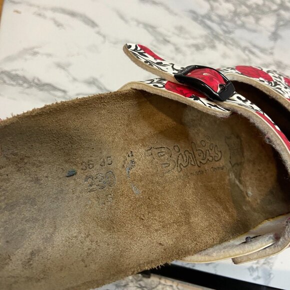 Birkenstock Birkis Women 5N Dorian Clogs Floral Mary Jane BirkoFlor Slip On Shoe - Picture 6 of 8